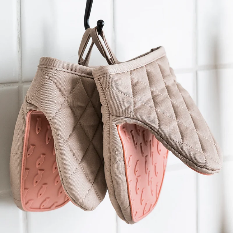 1pc Kitchen Anti scald Oven Gl - Oven Mitt Silicone review and price