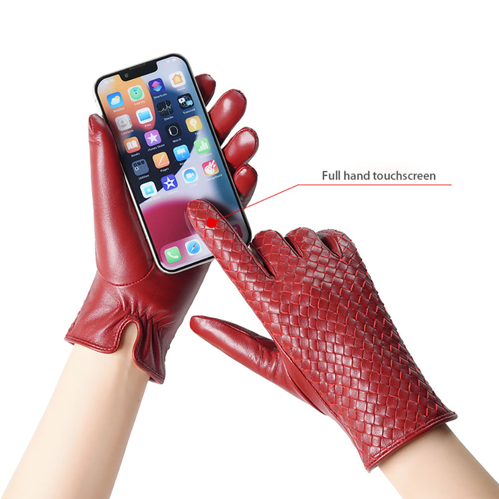 Winter Women's Real Leather Wa - Wool Glove Lined review and price