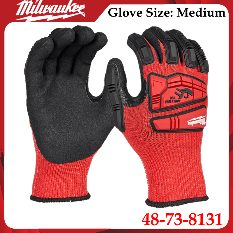 Milwaukee 48-73-8131 Medium Im - Work Glove Impact review and price
